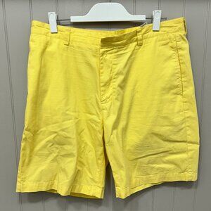 Mens Vineyard Vines yellow 36" chino shorts